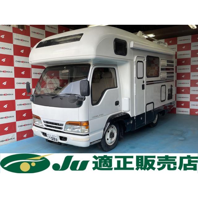 中古車 いすゞ エルフ キャンピングカーterra500 4wd 宅配便送料無料