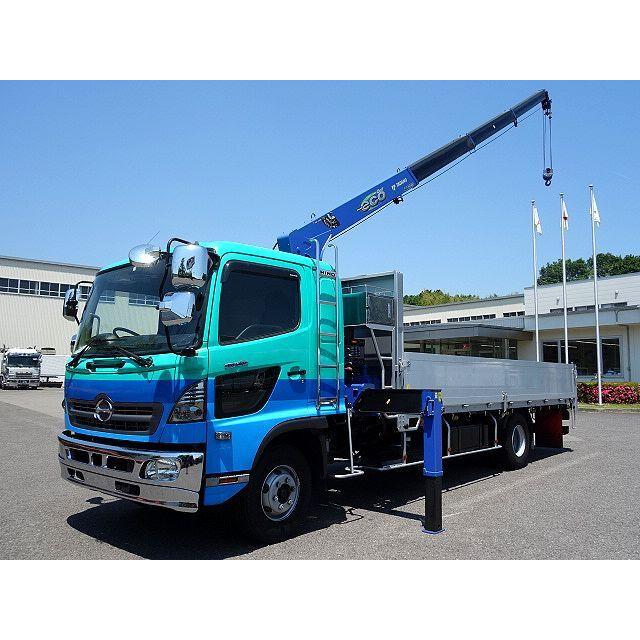 中古車 中古車 レンジャー 日野 レンジャー セミワイド 自動車 4段クレーン エアサス 角 149 17 厳選中古車ショッピング