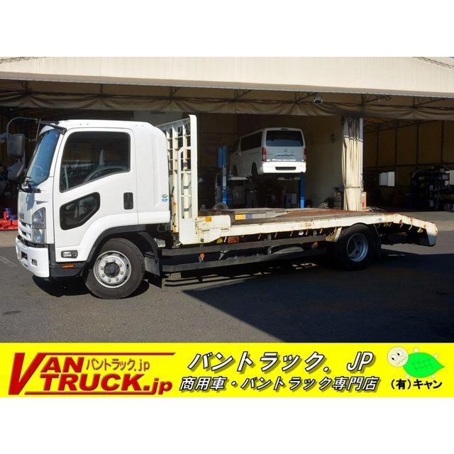 増トン 8 6t いすゞ 8 6t 4168 厳選中古車ショッピング フォワード 中古車 ベッド ベッド 重機運搬 中古車