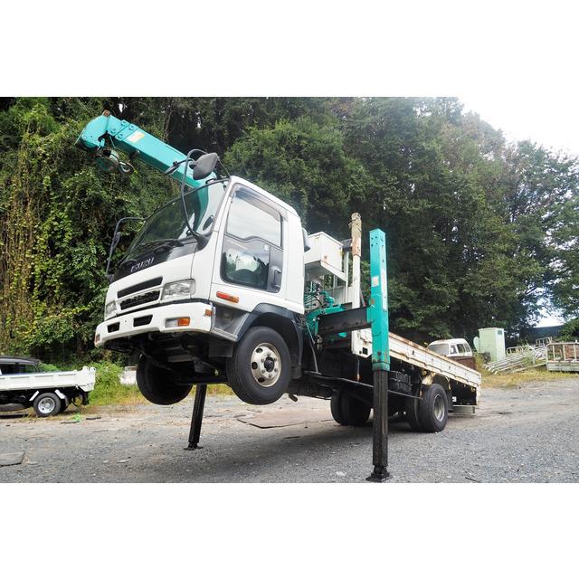 中古車 フォワード いすゞ いすゞ いすゞ 中古車 重機回送車 3段セルフクレーン 1487 厳選中古車ショッピング