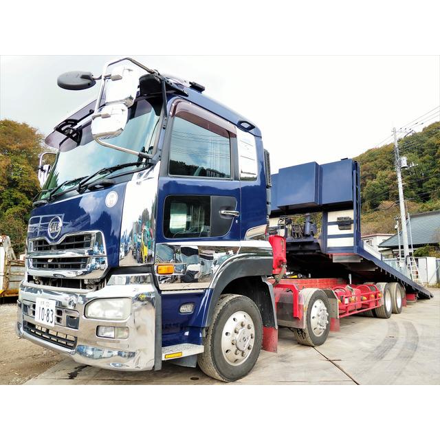 中古車 クオン Udトラックス クオン 4軸低床 セーフティーローダー Udトラックス ラジコン 4