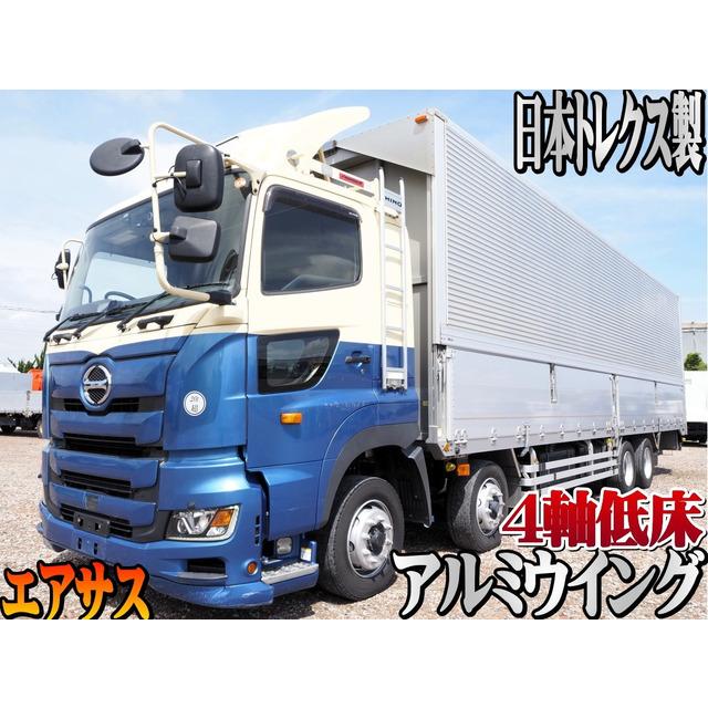 支払総額8,070,000円】中古車 日野 プロフィア アルミウイング 4軸低床