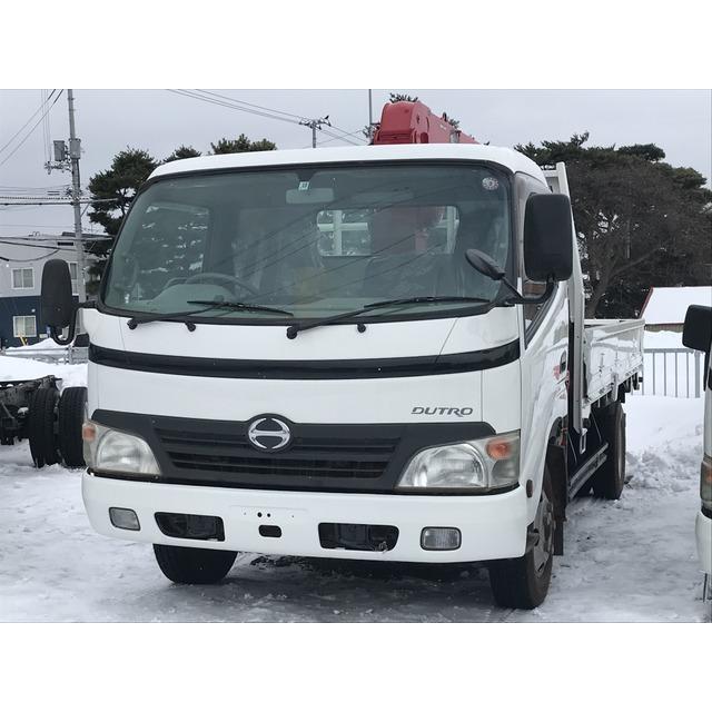 ユニック 日野 日野 中古車 デュトロ 走行8 8万km ユニック 115 厳選中古車ショッピング 走行8 8万km アウトリガー 日野自動車