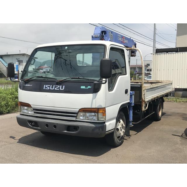 クレーンタダノ4段 車 バイク 自転車 エルフ エルフ いすゞ 中古車