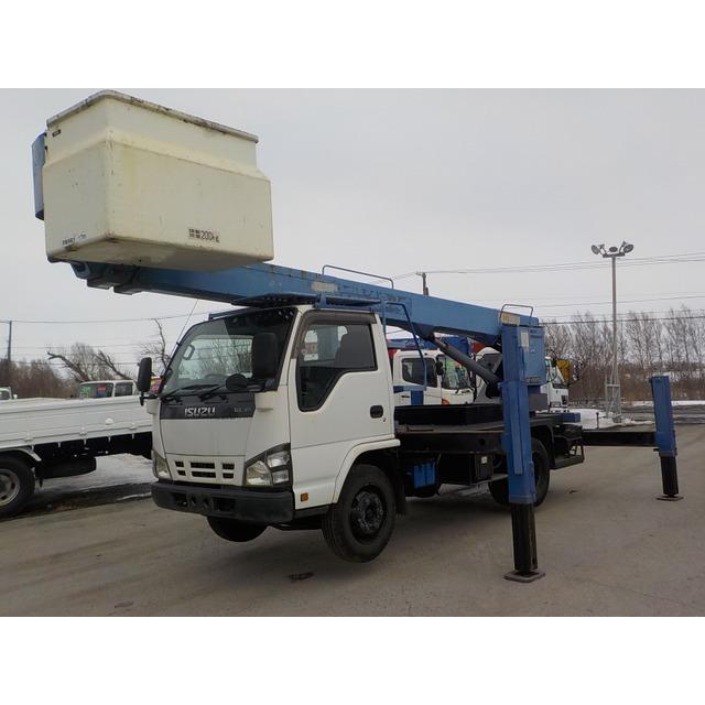 中古車 エルフ いすゞ エルフ Frpバケット 17m高所作業車 Frpバケット いすゞ 444 厳選中古車ショッピング