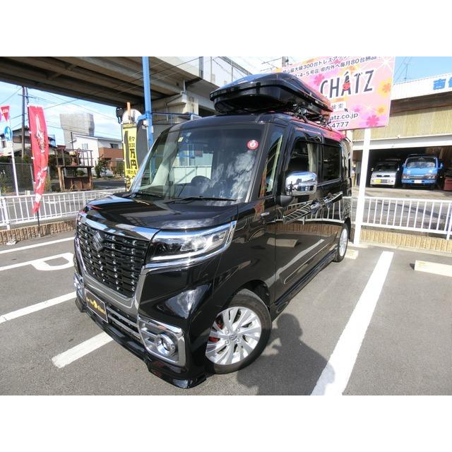 中古車 スズキ スペーシアカスタム 1オーナー 外ルーフキャリアルーフbox 1946 厳選中古車ショッピング 通販 Yahoo ショッピング