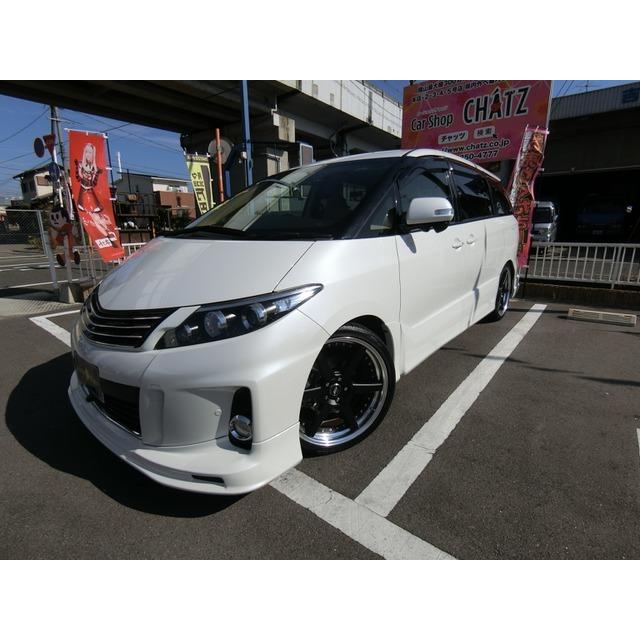 残りわずか 中古車 外エアロ外aw車高調外4本出マフラー エスティマ トヨタ 中古車