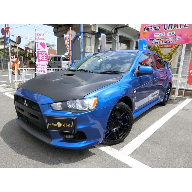 中古車 三菱 ランサーエボリューション 三菱 ターボ ボンネットラッピング 三菱 厳選中古車ショッピング フルエアロ ランサー