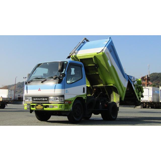 中古車 三菱ふそう キャンター フジマイティー製 巻き込みダンプ式 商い