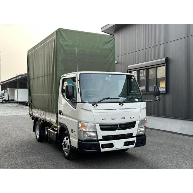 中古車 三菱ふそう キャンター 平ボディ 幌付き デュオニック : 厳選
