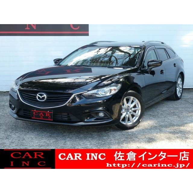 中古車 マツダ アテンザワゴン 前後ドラレコ アイドルストップ 純正hid 68 以上節約