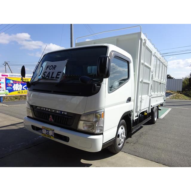 中古車 三菱ふそう キャンター 2t ワイドロング 荷台金網枠付 リア観音 資源ごみ回収車 34 厳選中古車ショッピング 通販 Yahoo ショッピング