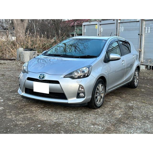 支払総額480,000円】中古車 トヨタ アクア バックカメラ、低燃費 