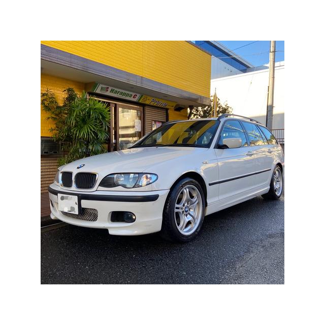 中古車 Bmw 318iツーリング 5万km 最大 オフ 車検長い 白のmスポーツ