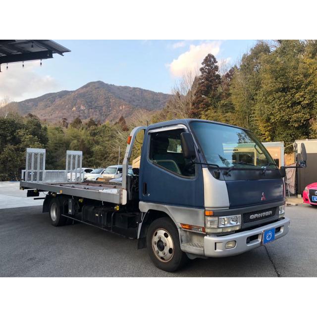 中古車 三菱ふそう キャンター 積載車 ターボ リモコン付き 最大44 Offクーポン