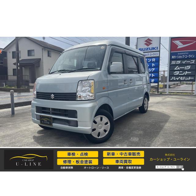 エブリィワゴン　車検満タン　オーディオ新品 支払総額550,000円】中古車 スズキ エブリイワゴン 4AT 純正オーディオ
