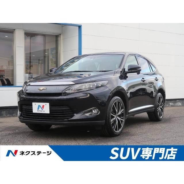 話題の行列 中古車 トヨタ プレミアム ハイブリッド ハリアー 中古車