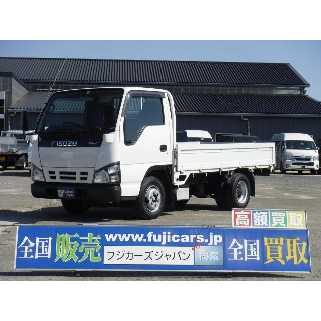 中古車 いすゞ エルフ 平トラック低床積載1 4t 三方開 3 0d 5mt 厳選中古車ショッピング 通販 Yahoo ショッピング