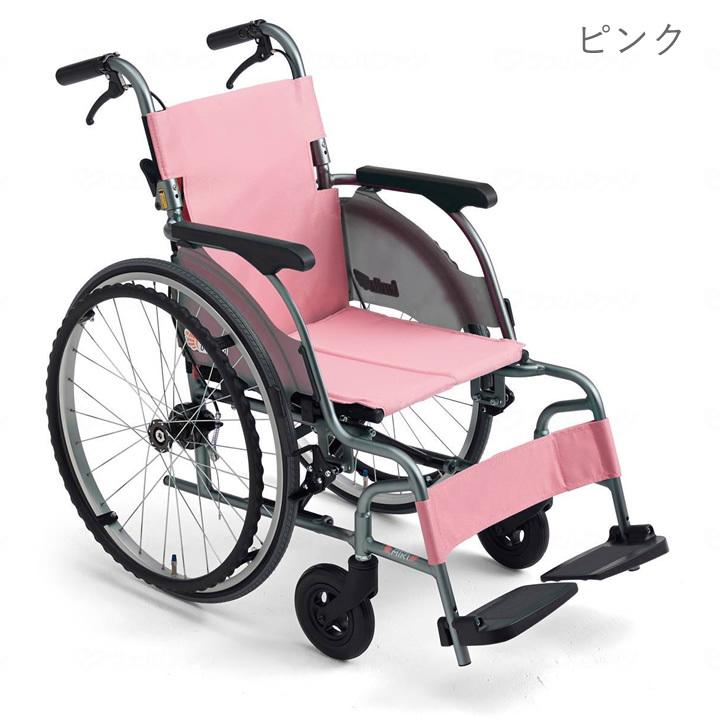 車椅子 車いす CRT-1 カルッタ シーアールティ ミキ 自走型 軽量 コンパクト車イス UL-517195｜kurumaisu-kenkul｜03