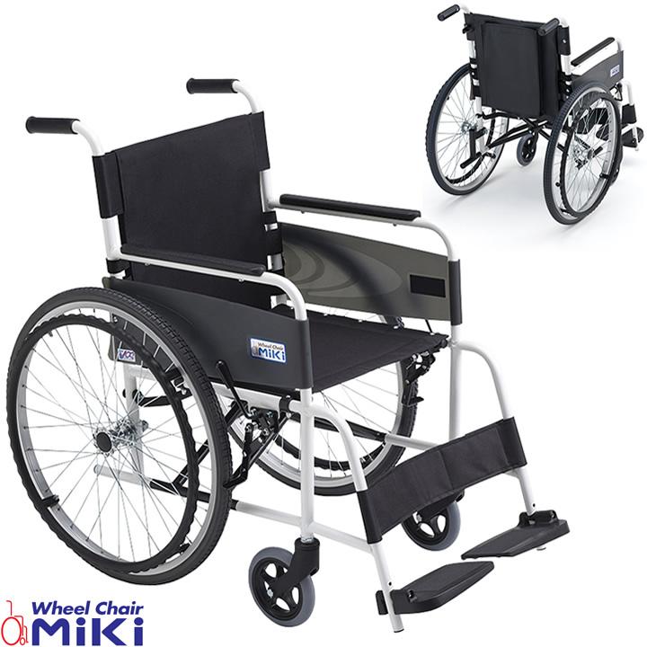 ミキ 車椅子 お届け先が法人様宛 送料無料 VS-1 スチール製 自走 ミキ 車椅子 お届け先が法人様宛 送料無料 VS-1 スチール製 自走