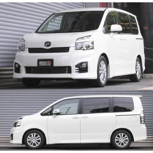 RSR Ti2000ダウンサス ヴォクシー ZRR70W/FF H22/4〜 ＺＳ T665TWの画像