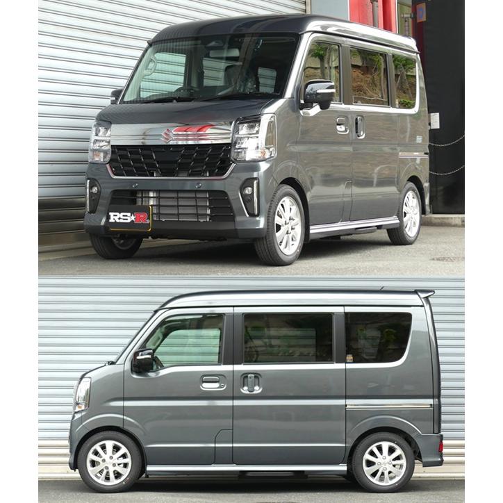 RSR RS-Rダウンサス エブリイワゴン DA18W/FR R8/5〜 PZターボ