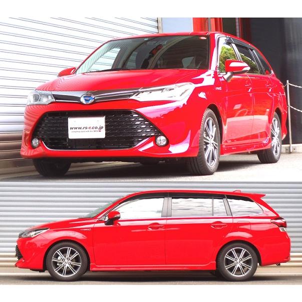 ダウンサス　フィールダー　NZE161G フロントリア RS-R_RS☆R DOWN]NRE161G カローラフィールダー_1.5X(2WD_1500 NA_H27
