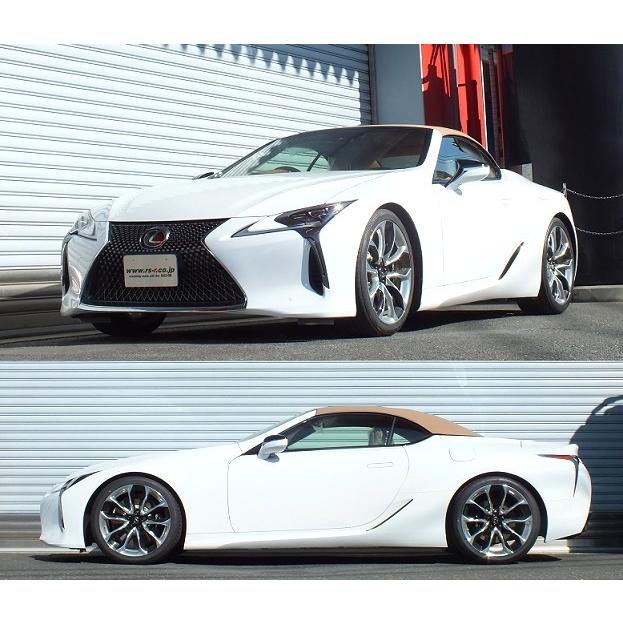 レクサス　LC500 RS-R T980Dダウンサス1台分 RSR RS-Rダウンサス レクサスLC500 URZ100/FR R2/7〜 LC500