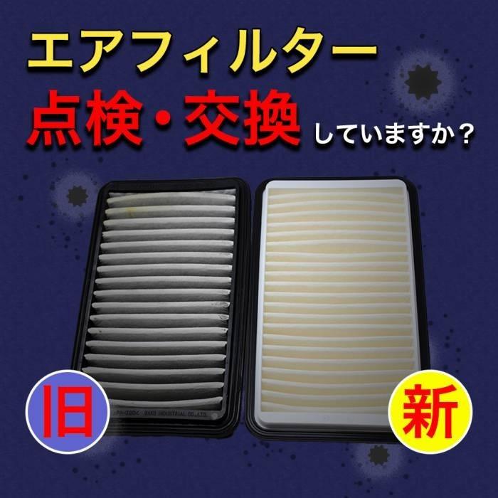 グロリア 型式WY30用  エアフィルター SAE-3101 エアクリーナー エアーフィルター エアークリーナー エアエレメント エレメント｜kurumano-buhin01｜05