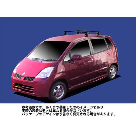 買取評価 タフレック システムキャリア ベースキャリア 一台分 日産 モコ 型式MG21S対応 カーキャリア