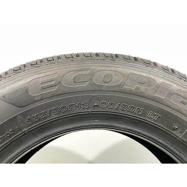 ☆送料込み☆ 155/80R13 90/89N LT ブリヂストン ECOPIa R710 夏 1本