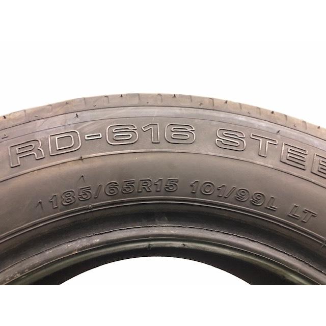 ☆送料込み☆ 185/65R15 101/99L LT ブリヂストン RD-616 STEEL 夏 2本