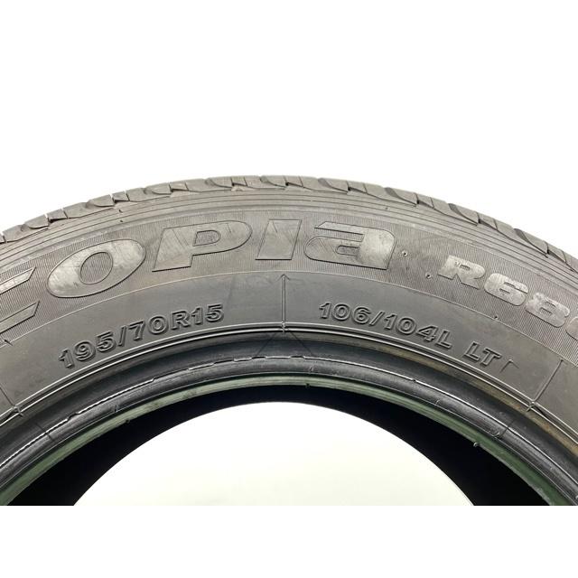 ☆送料込み☆ 195/70R15 106/104L LT ブリヂストン ECOPIa R680 夏 1本