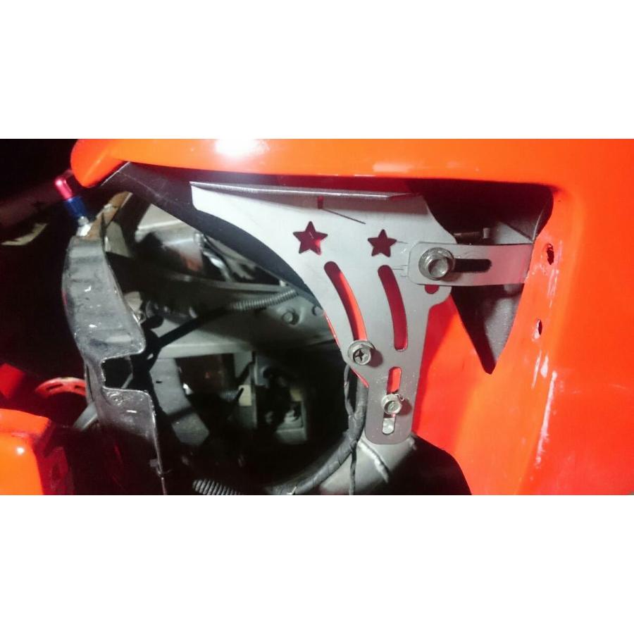 180SX フロントバンパー 垂れ防止プレート エアロハン具
