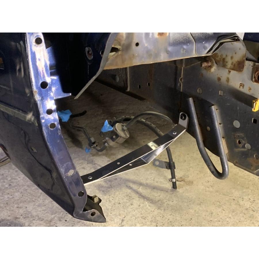 RE:Low!! 180SX フロントバンパー　パタパタ防止ステー RE:Low!！フロントフェンダーパタパタ防止ステー！180SX S13 S14
