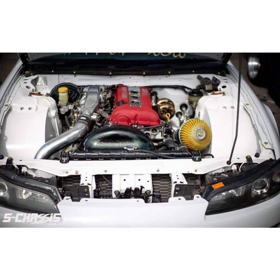 シルビアS13/180SX SR20DET ステンレス製 バーリングプラグカバー RE:Low!! バーリングプラグカバー S13 S14 S15 180SX SR20DET タペット
