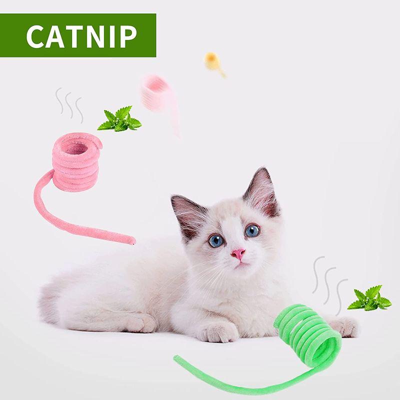 Copeflap 猫 おもちゃ 子猫 噛むおもちゃ 猫用 玩具 ストレス解消 ねこのおもちゃ 5個セット (5色)