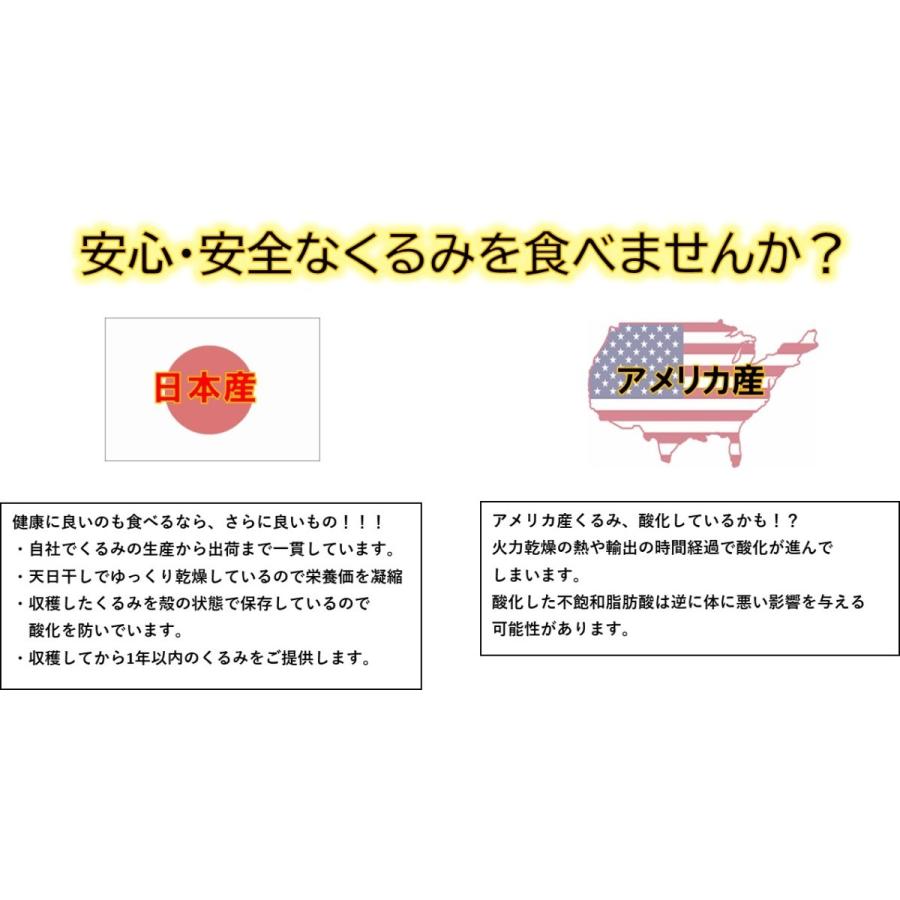 2024年9月1日予約開始【バターの実】 国産くるみ 殻付きタイプ(LLサイズ)【1kg】 生産者直売 クルミ 信濃くるみ 長野県産 生くるみ ナッツ 送料無料｜kurumi-alfarm｜13