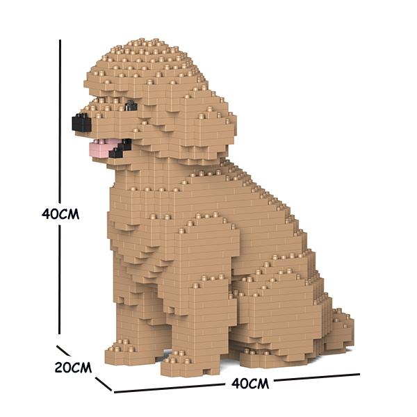【在庫有】 ジェッカブロック JEKCA DOG 品番　CM19TPD03-M03 トイ・プードル 犬 その他模型