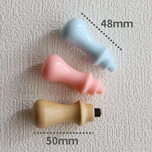 シーリングスタンプ ハンドル 木 プラスチック ナチュラル