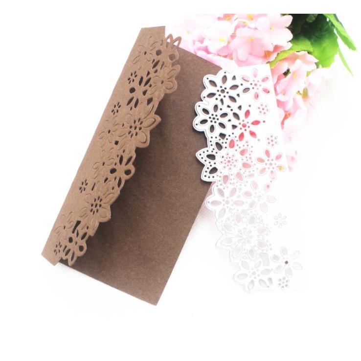 カッティングダイ ダイカット型 エッジ 花 スクラップブッキング