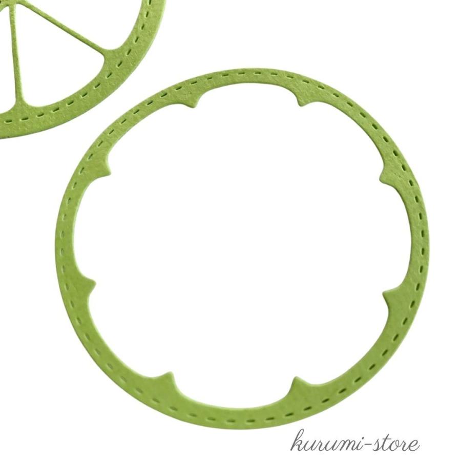 カッティングダイ ダイカット型 輪切り レモン シェイカーカード ダイ