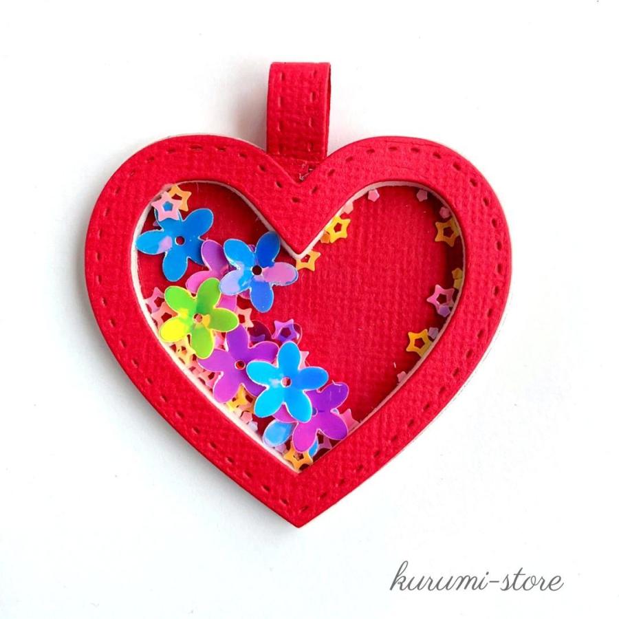 再入荷　N1188 ハート開く仕掛け　カッティングダイ 再入荷 N1188 ハート開く仕掛け カッティングダイ