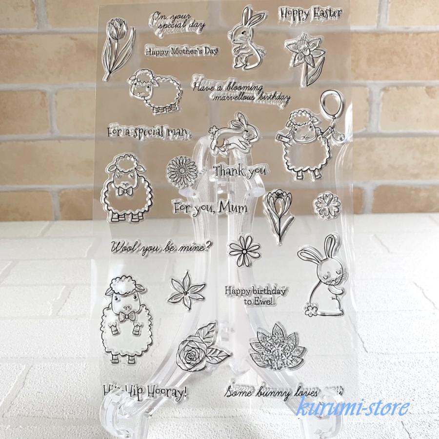 hiyoko@ コラージュ素材まとめ売り◆クリアスタンプ・ノート 楽天市場】こどものかお KODOMO NO KAO クリアスタンプシートT 手作り