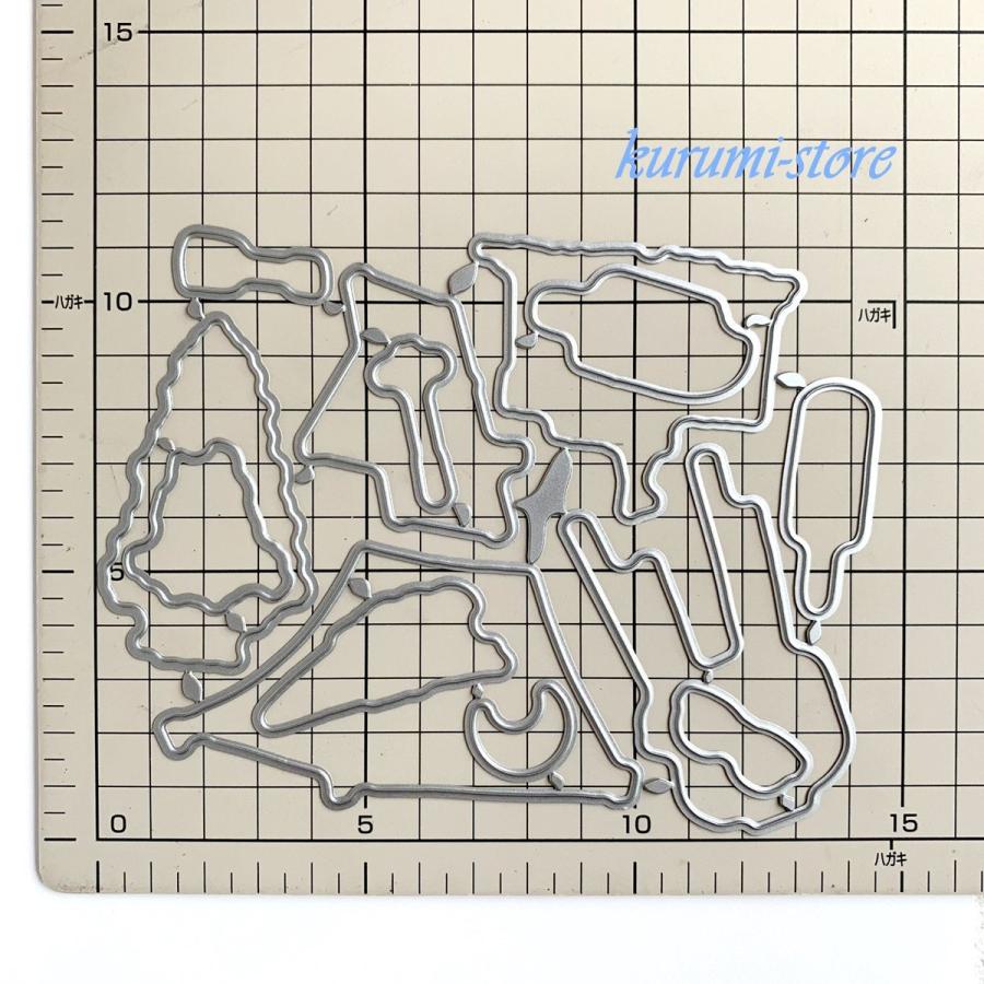 クリアスタンプ カッティングダイ キャンプ 海外 ペーパークラフト