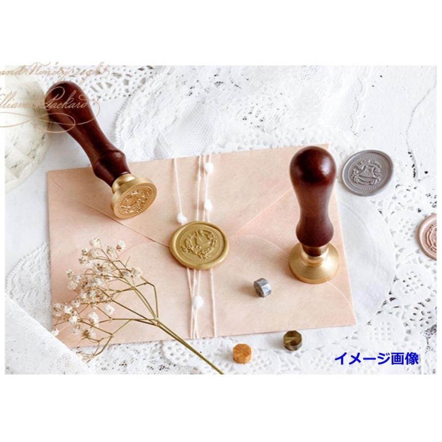 シーリングスタンプ ヘッド 25mm ローズ 花 薔薇 バラ 植物 ハーブ