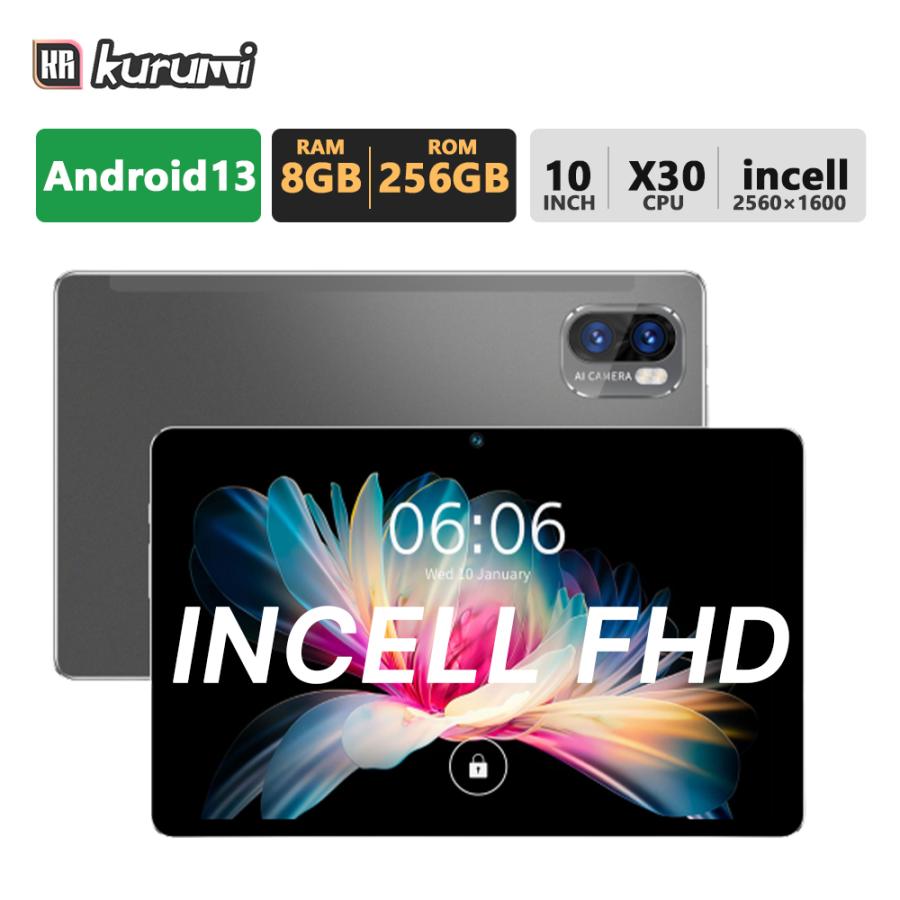 2023 新品割引 タブレット PC 10インチ Android12.0 Wi-Fi 6+128GB IPS