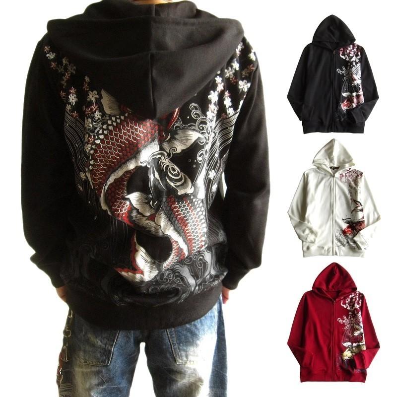 セットアップ プロテスタント スカープ 和 柄 パーカー Handsoverhearts Net