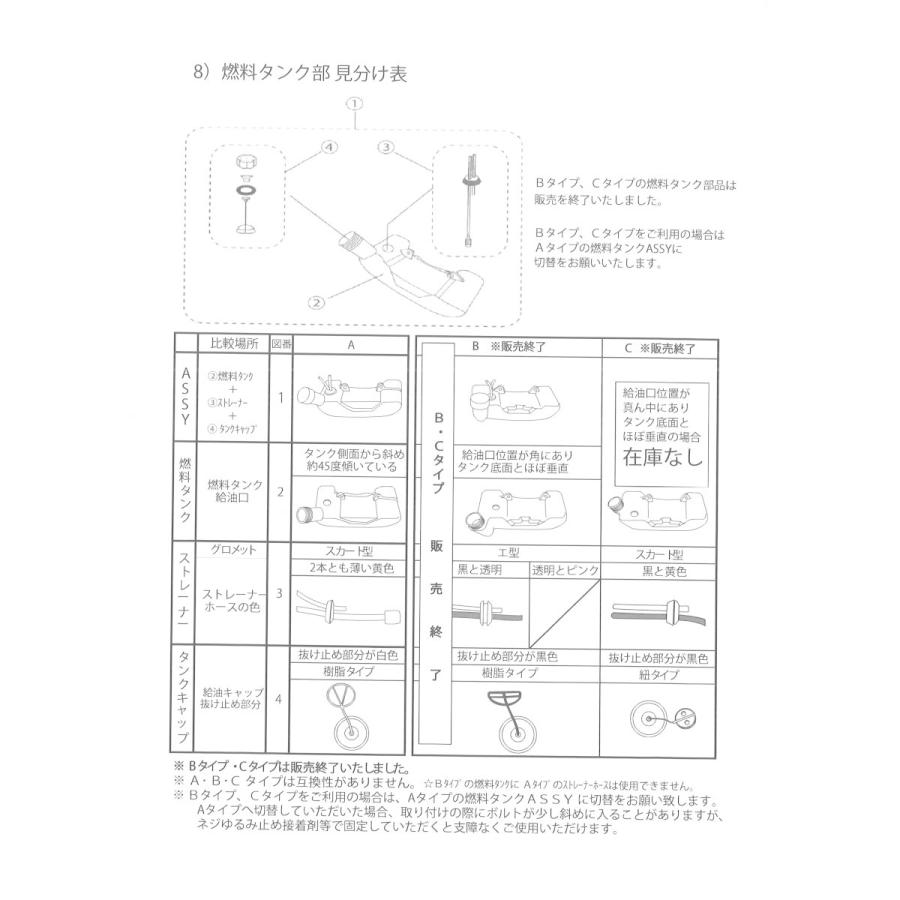 図番(1) E80000-1 燃料タンクASSY : 草刈応援団ヤフー店 - 通販
