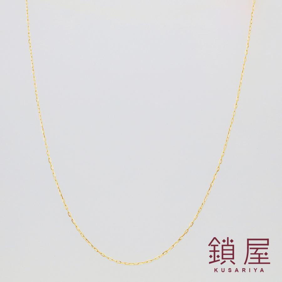 K18 18金 18k シャインカット 小豆 あずき ネックレス レディース 30代